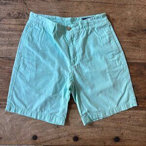 Vineyard Vines Club Chino Shorts MINT Golf Casual Performance Mens Size 32" X 8"